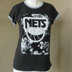 Brooklyn Nets Retro Ringer Tee